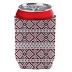 Ukrainian Folk Seamless Pattern Ornament Can Holder