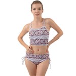 Ukrainian Folk Seamless Pattern Ornament Mini Tank Bikini Set