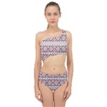 Ukrainian Folk Seamless Pattern Ornament Spliced Up Two Piece Swimsuit