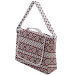 Ukrainian Folk Seamless Pattern Ornament Box Up Messenger Bag