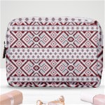 Ukrainian Folk Seamless Pattern Ornament Make Up Pouch (Medium)