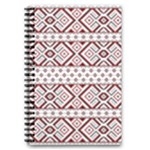 Ukrainian Folk Seamless Pattern Ornament 5.5  x 8.5  Notebook