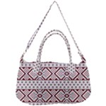 Ukrainian Folk Seamless Pattern Ornament Removable Strap Handbag