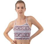 Ukrainian Folk Seamless Pattern Ornament Mini Tank Bikini Top