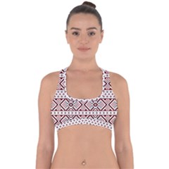 Cross Back Hipster Bikini Top  