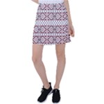 Ukrainian Folk Seamless Pattern Ornament Tennis Skirt