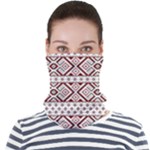 Ukrainian Folk Seamless Pattern Ornament Face Seamless Bandana (Adult)