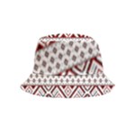 Ukrainian Folk Seamless Pattern Ornament Inside Out Bucket Hat (Kids)