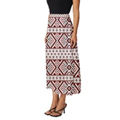 Classic Midi Chiffon Skirt 