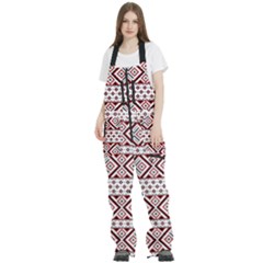 Women s Front Zip Ski And Snowboard Bib Pants 