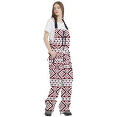 Women s Front Zip Ski And Snowboard Bib Pants 