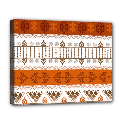 Ethnic Traditional Seamless Pattern Deluxe Canvas 20  x 16  (Stretched) from ArtsNow.com