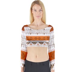 Long Sleeve Crop Top 