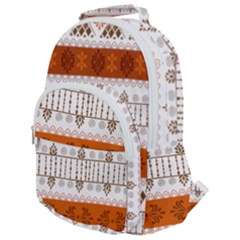 Rounded Multi Pocket Backpack 