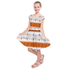 Kids  Short Sleeve Dress 