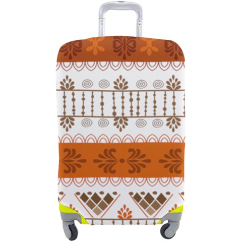 Ethnic Traditional Seamless Pattern Luggage Cover (Large) from ArtsNow.com