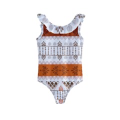 Kids  Frill Swimsuit 