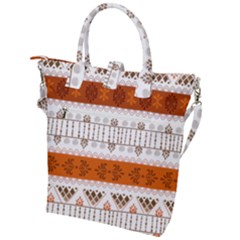 Buckle Top Tote Bag 