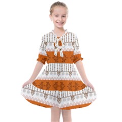 Kids  All Frills Chiffon Dress 