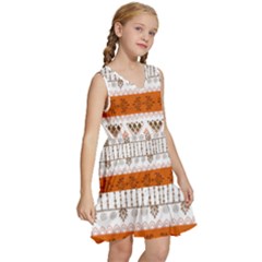 Kids  Sleeveless Tiered Mini Dress 