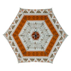 Ethnic Traditional Seamless Pattern Automatic Folding Umbrella with Case (Small) from ArtsNow.com