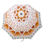 Bright Aztec Ethnic Seamless Pattern Folding Umbrellas