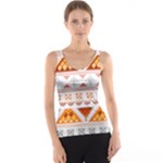 Bright Aztec Ethnic Seamless Pattern Women s Basic Tank Top