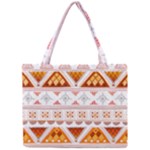 Bright Aztec Ethnic Seamless Pattern Mini Tote Bag