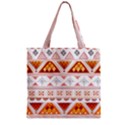 Zipper Grocery Tote Bag 