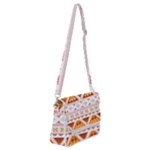 Bright Aztec Ethnic Seamless Pattern Shoulder Bag with Back Zipper