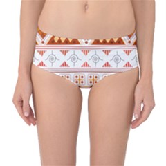 Mid-Waist Bikini Bottoms 