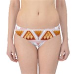 Bright Aztec Ethnic Seamless Pattern Hipster Bikini Bottoms