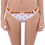 Bright Aztec Ethnic Seamless Pattern Reversible Hipster Bikini Bottoms