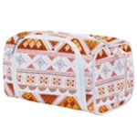 Bright Aztec Ethnic Seamless Pattern Toiletries Pouch