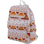 Bright Aztec Ethnic Seamless Pattern Top Flap Backpack