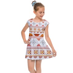 Kids  Cap Sleeve Dress 