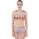 Bright Aztec Ethnic Seamless Pattern Work It Out Gym Set