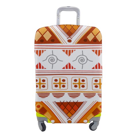 Bright Aztec Ethnic Seamless Pattern Luggage Cover (Small) from ArtsNow.com