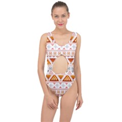 Center Cut Out Swimsuit 