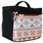 Bright Aztec Ethnic Seamless Pattern Make Up Travel Bag (Big)