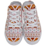 Bright Aztec Ethnic Seamless Pattern Half Slippers