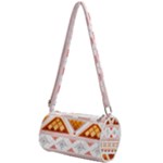 Bright Aztec Ethnic Seamless Pattern Mini Cylinder Bag