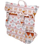 Bright Aztec Ethnic Seamless Pattern Buckle Up Backpack