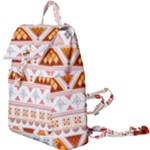 Bright Aztec Ethnic Seamless Pattern Buckle Everyday Backpack