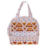 Bright Aztec Ethnic Seamless Pattern Boxy Hand Bag