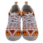 Bright Aztec Ethnic Seamless Pattern Women Athletic Shoes