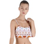 Bright Aztec Ethnic Seamless Pattern Layered Top Bikini Top 