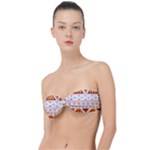 Bright Aztec Ethnic Seamless Pattern Classic Bandeau Bikini Top 