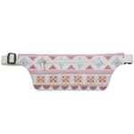 Bright Aztec Ethnic Seamless Pattern Active Waist Bag