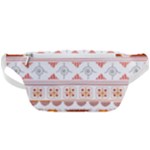 Bright Aztec Ethnic Seamless Pattern Waist Bag 